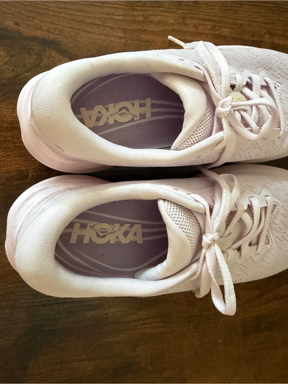 Hoka Women's Light Pink Athletic Running Shoes Solimar 2 Size 6 - Picture 4 of 9